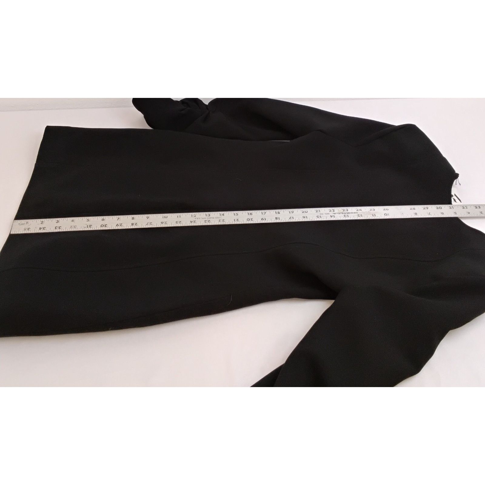 Zara Zara Bodycon Mini Dress Women's M Black Shoulder Pad NWT Size M / US 6-8 / IT 42-44 - 13 Thumbnail