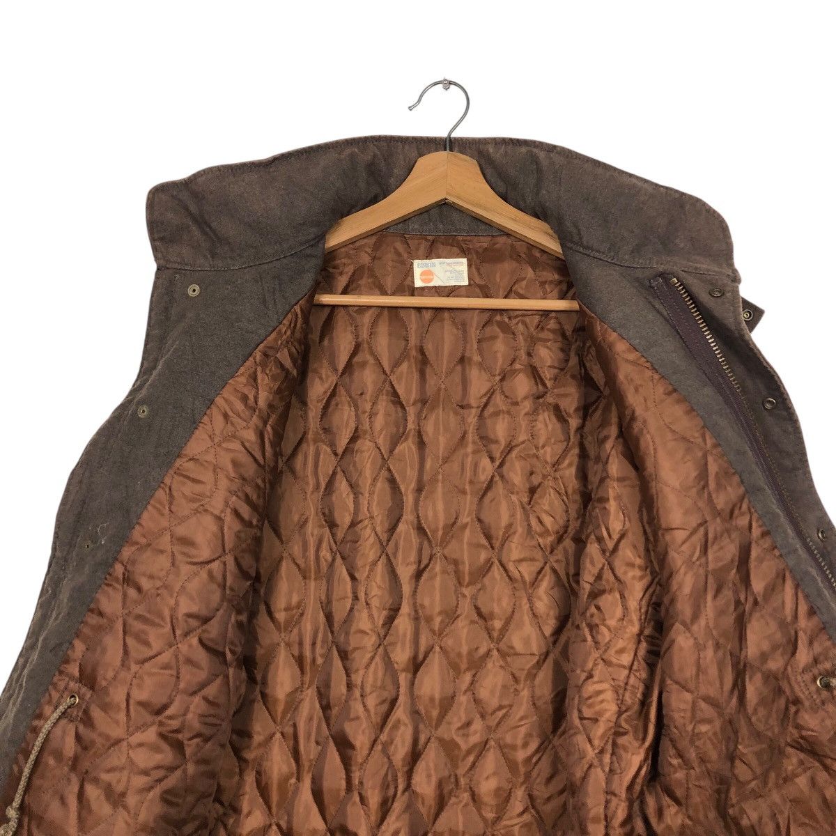 Edwin 📌Vintage Chore Biker Jacket Edwin Multi Pocket Sun Faded Size US M / EU 48-50 / 2 - 15 Thumbnail