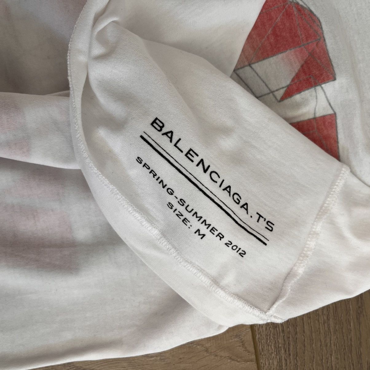 Balenciaga Balenciaga SS12 Archive Spellout Vest Size M / US 6-8 / IT 42-44 - 3 Thumbnail