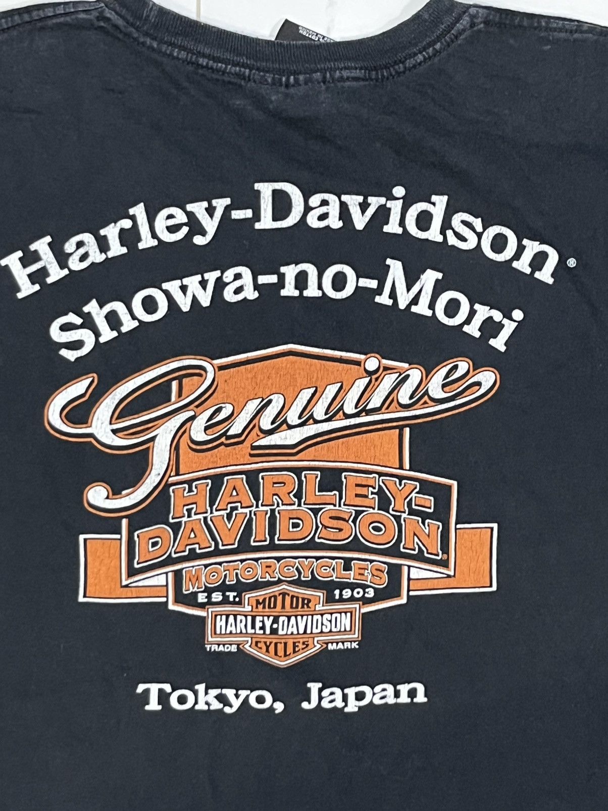 Harley Davidson Harley Davidson "Showa-no-Mori Tokyo" Eagle Graphic T-Shirt Size US L / EU 52-54 / 3 - 15 Thumbnail