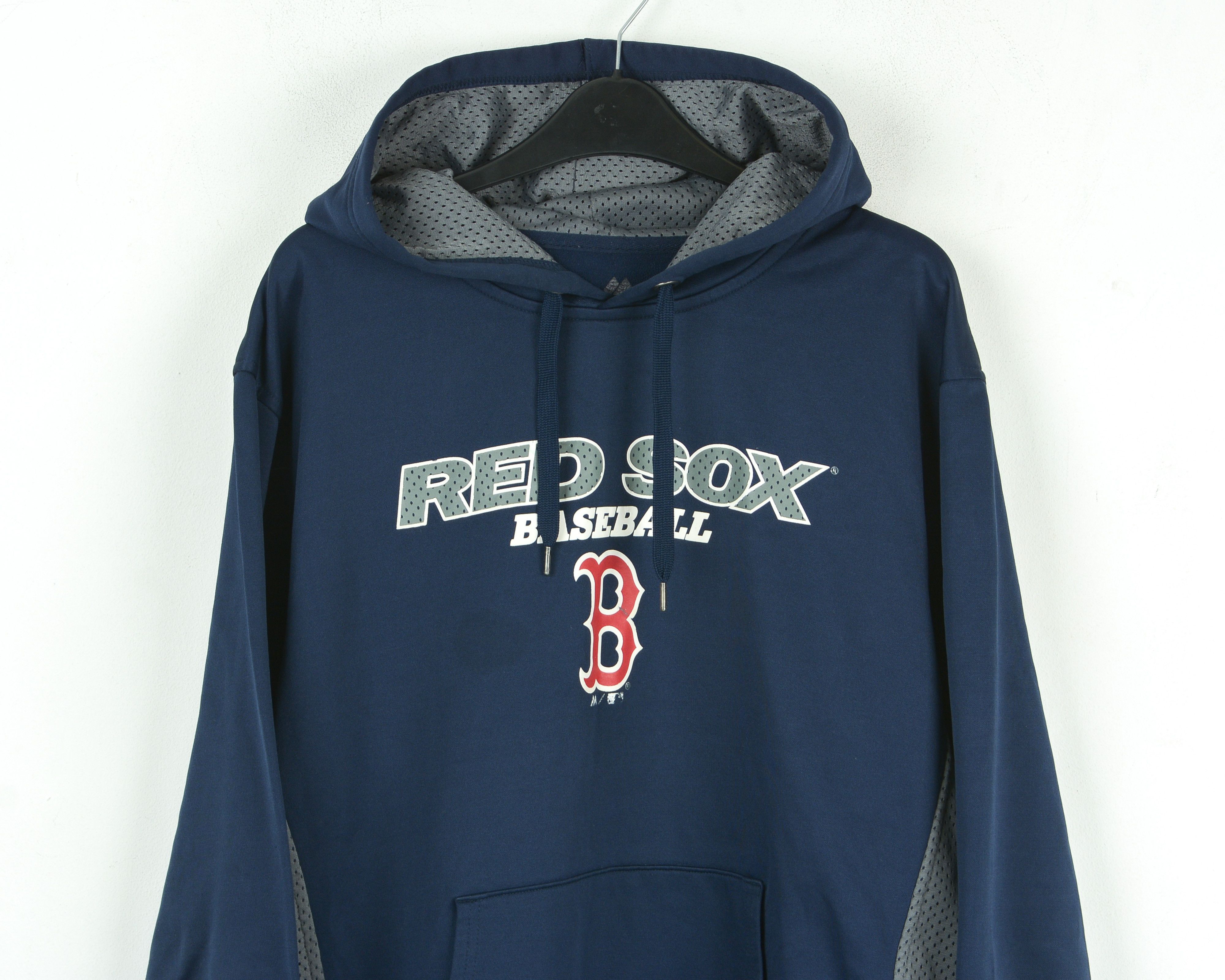 Majestic BOSTON RED SOX Majestic Hoodie Jumper Pullover Sweatshirt Size US L / EU 52-54 / 3 - 2 Thumbnail