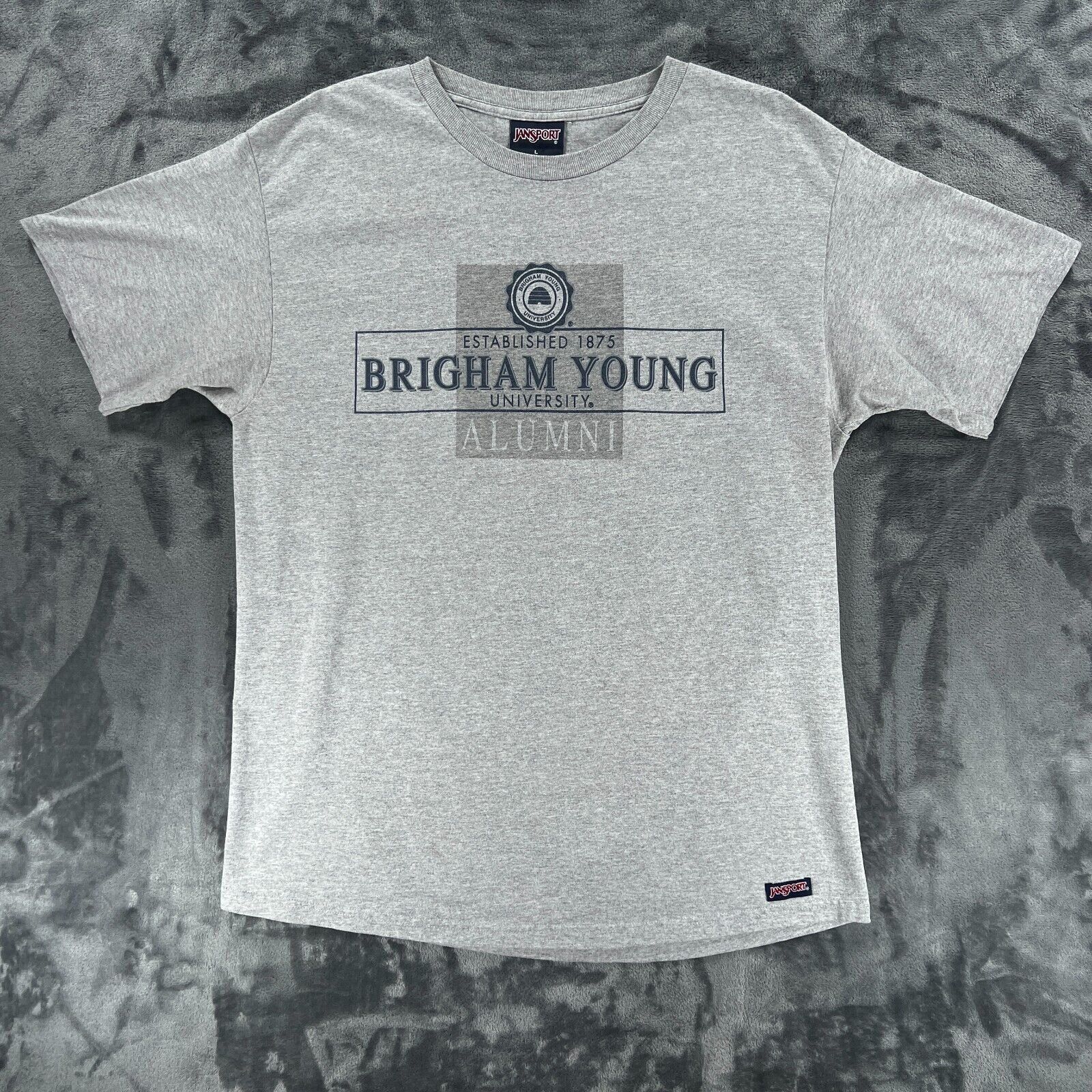 Jansport Jansport T Shirt Men L Vintage 90s BYU Bringham Young Univer Size US L / EU 52-54 / 3 - 1 Thumbnail
