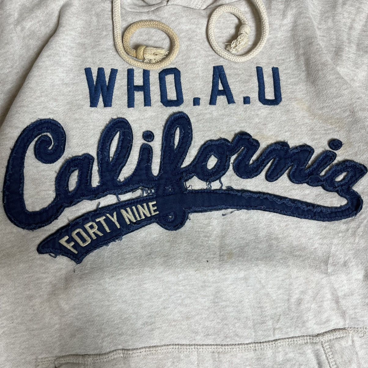 Japanese Brand WHO.A.U California Hoodie – Faux Fur XL Street Fit Size XL / US 12-14 / IT 48-50 - 5 Thumbnail