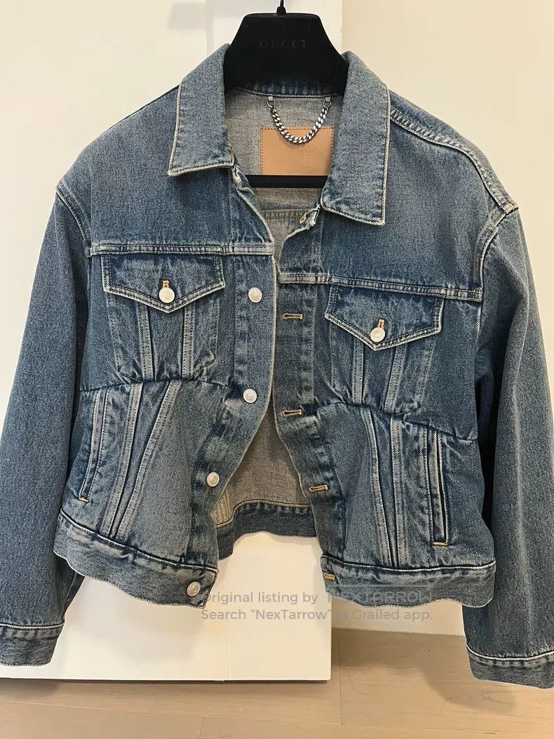 Balenciaga Balenciaga Denim Jacket Size XS / US 0-2 / IT 36-38 - 1 Thumbnail