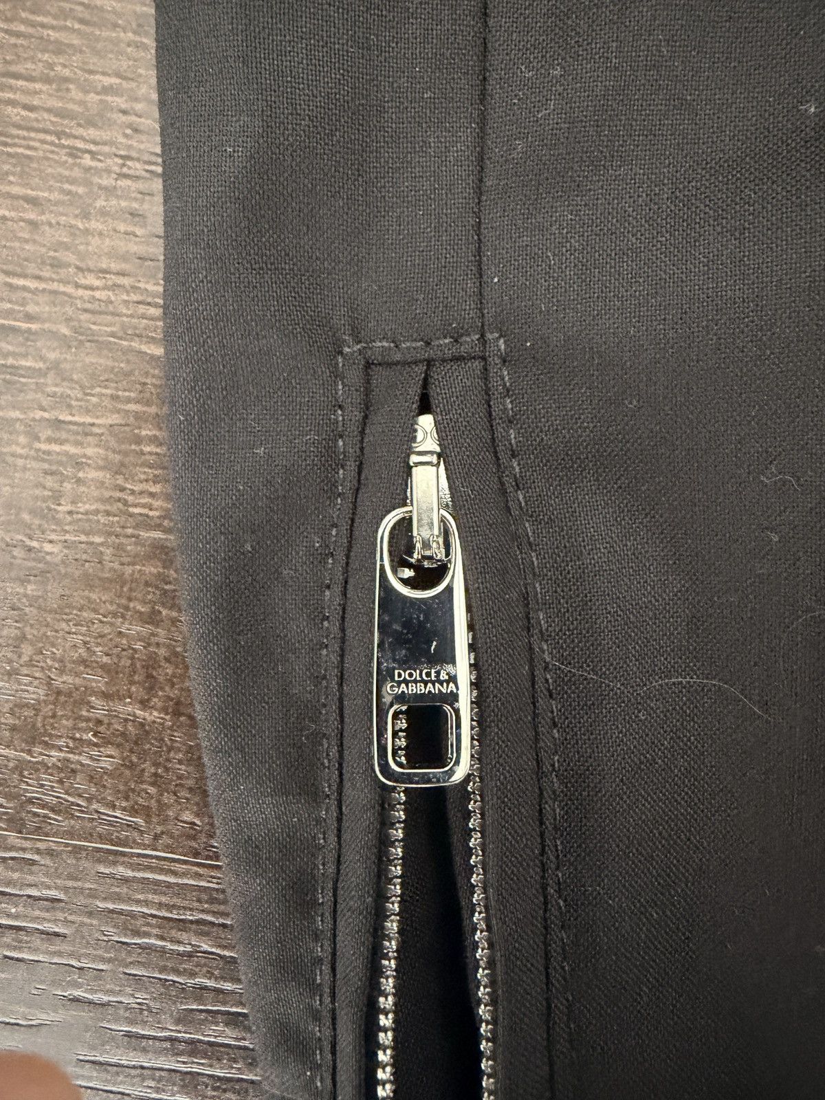 Dolce & Gabbana NEW Dolce & Gabbana Black Tuxedo Joggers Gold Floral Stripe Size US 30 / EU 46 - 3 Thumbnail