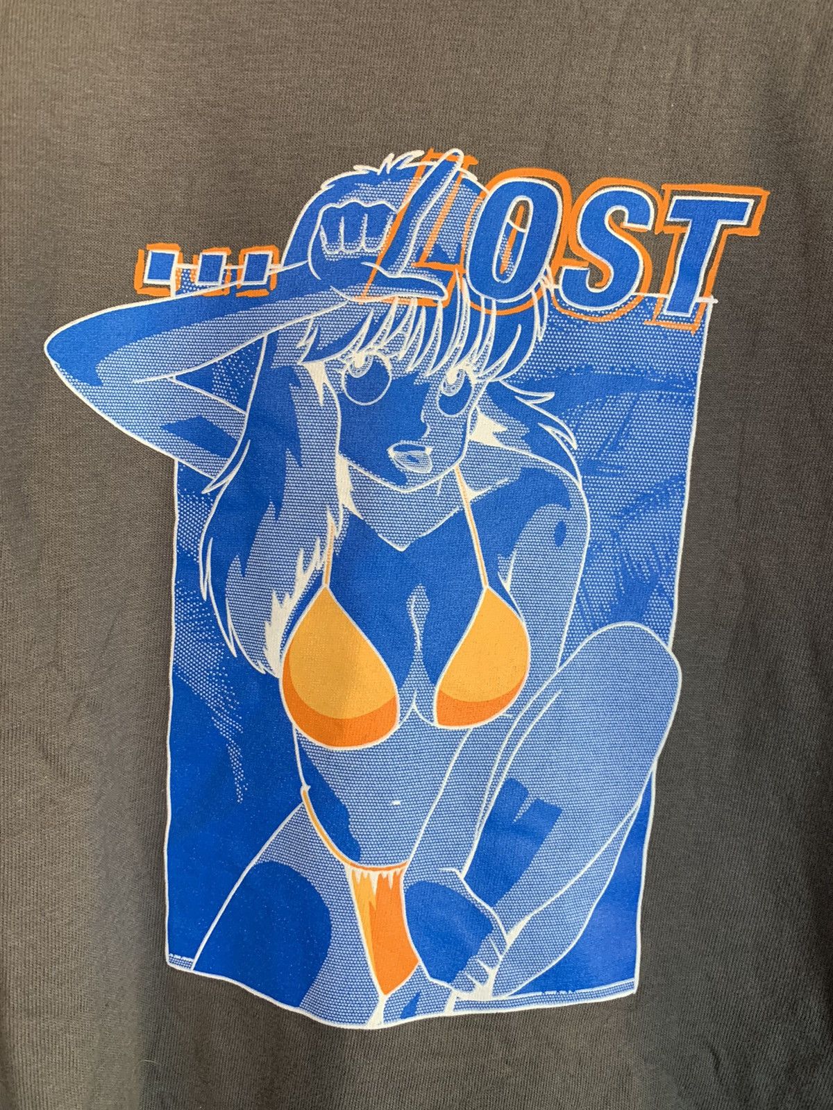 Lost Enterprises *RARE* …Lost Skateboards Anime Waifu Bikini L Loser T-Shirt Size US M / EU 48-50 / 2 - 2 Thumbnail