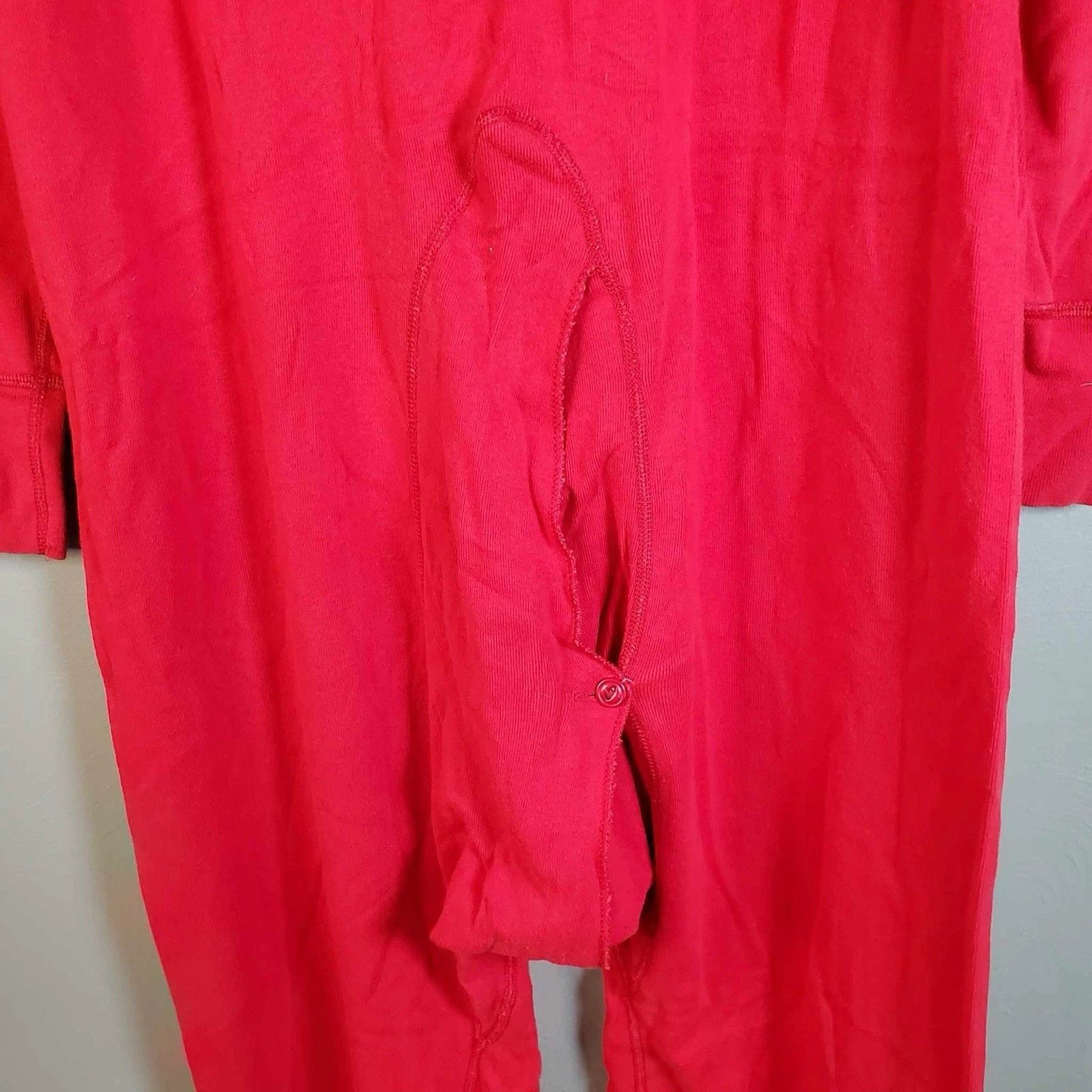 Carhartt Vintage Carhartt Union Suit MUS130 – Red Thermal Drop Seat Size US 36 / EU 52 - 3 Thumbnail