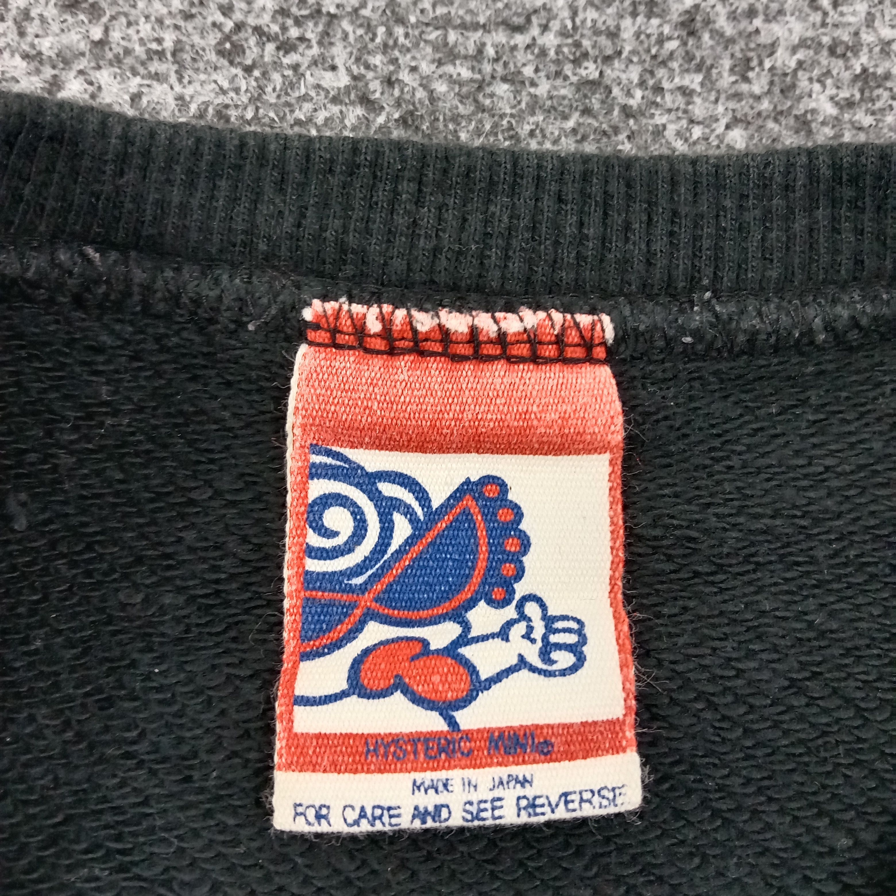 Hysteric Glamour Hysteric Mini Japanese Brand Sweatshirt C259N11 Size XXS / US 00 / IT 34 - 3 Thumbnail