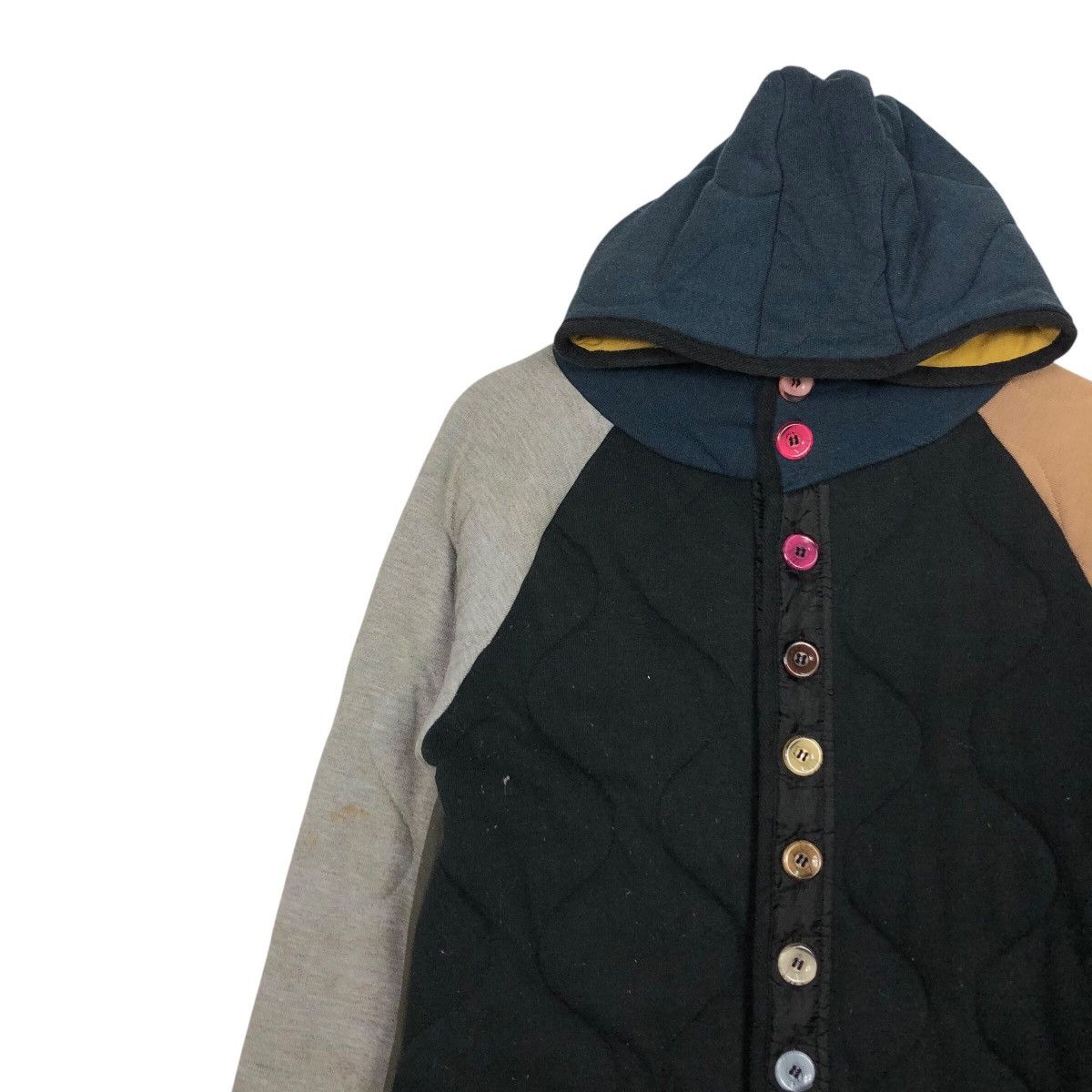 Japanese Brand 📌Vintage Button Quilted Jacket Grand One Japan Style Size US S / EU 44-46 / 1 - 8 Thumbnail