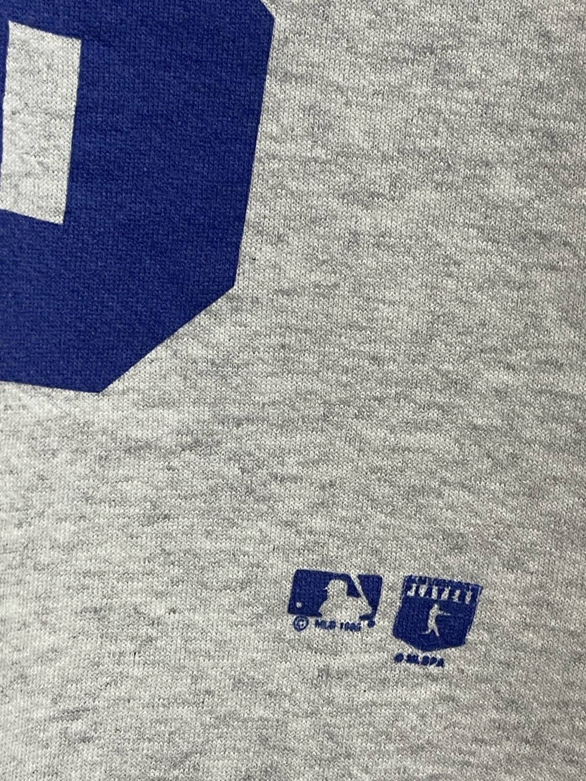 MLB 90s MLB Los Angeles Dodgers Crop Sweatshirt Size L / US 10 / IT 46 - 7 Thumbnail
