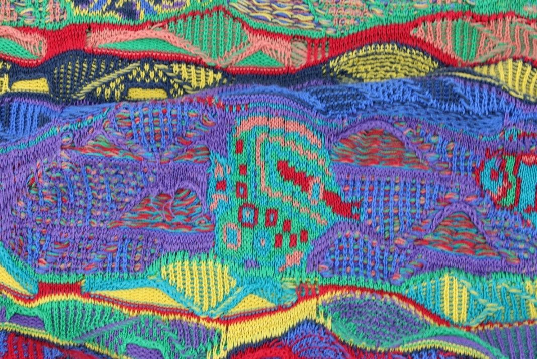 Coogi Coogi Fish 3D Knit Cardigan Size US M / EU 48-50 / 2 - 7 Thumbnail