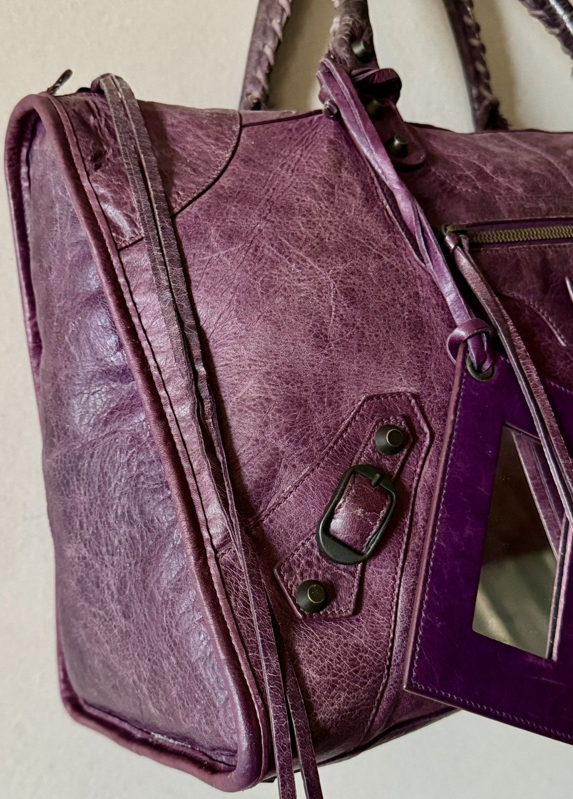 Balenciaga Balenciaga - 2000’s - Classic Le City - Lambskin Work Bag Size ONE SIZE - 4 Thumbnail