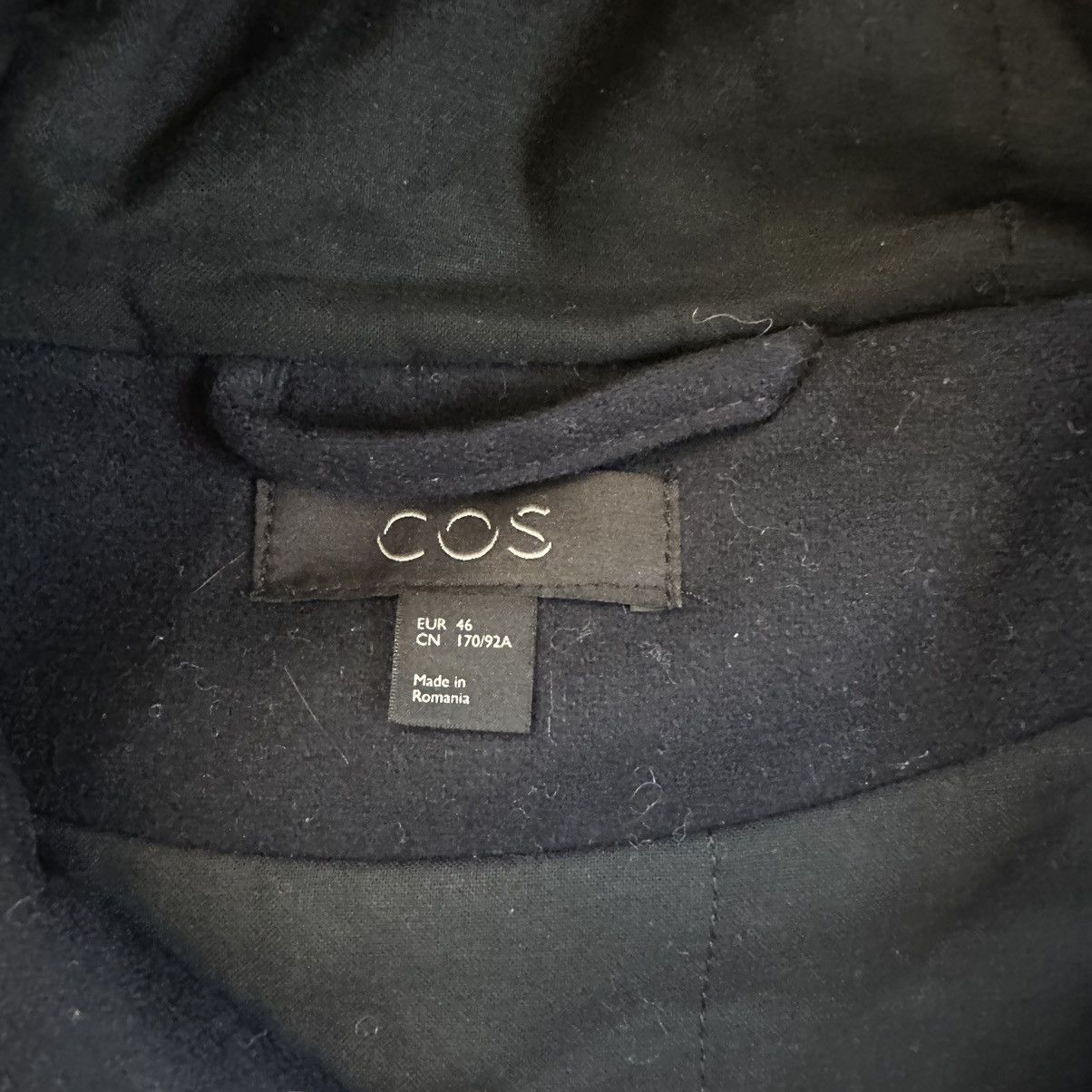 Cos COS Wool/Cashmere Regular Fit Hooded Coat Size US S / EU 44-46 / 1 - 8 Thumbnail