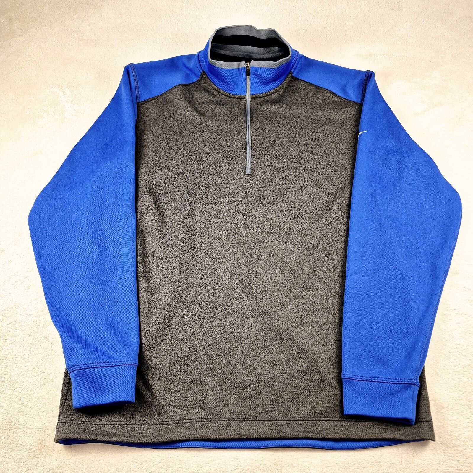 Nike Nike Golf Tour Performance Pullover Men's Large Dri Fit Blue Size US L / EU 52-54 / 3 - 11 Thumbnail