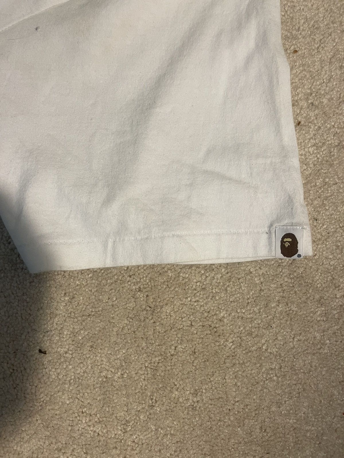 Bape Japan College Tee Size US XXL / EU 58 / 5 - 6 Thumbnail