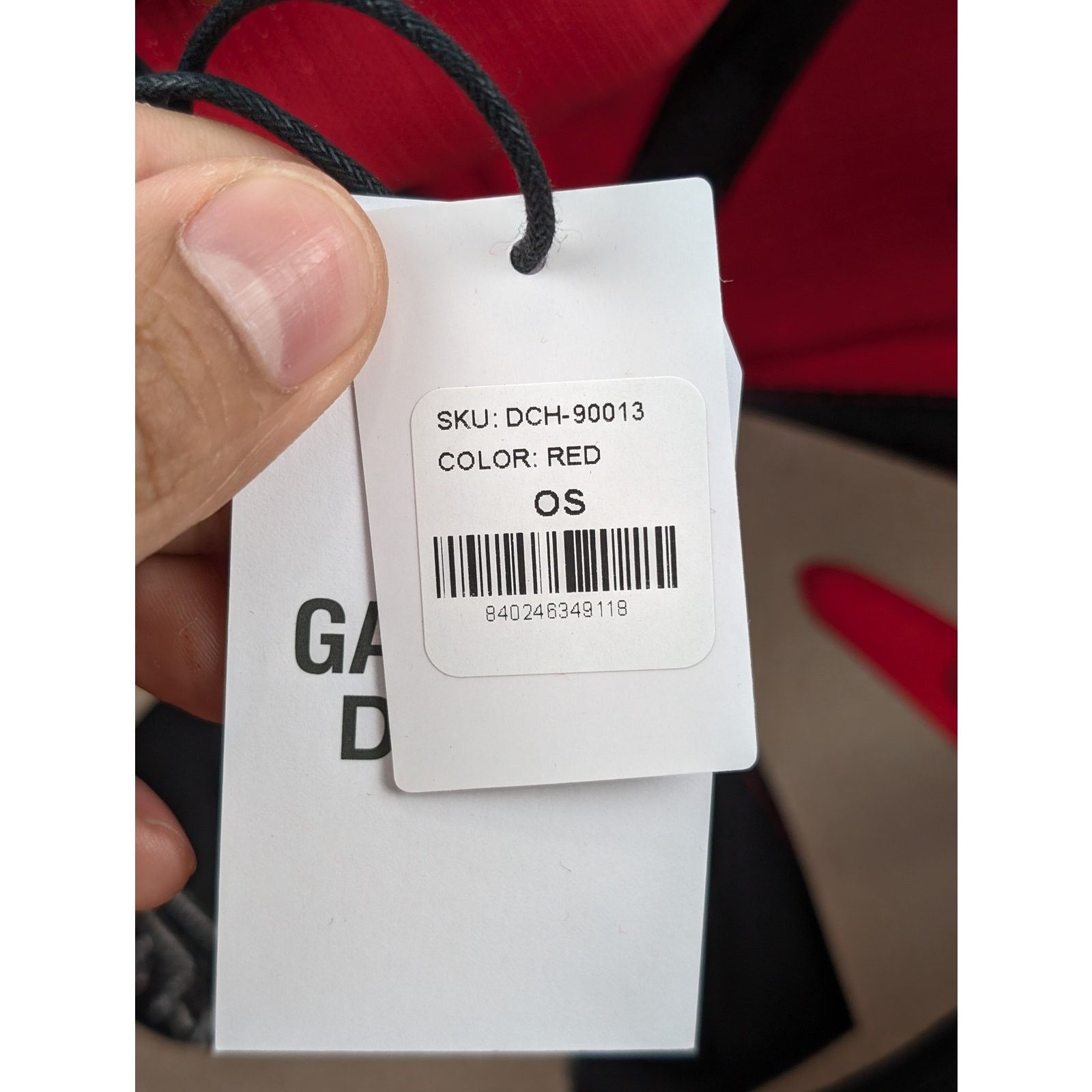 Gallery Dept. o1rshd1 Q:2 / Size: OS / Dept Gym Logo Cap / Hat in Red Size ONE SIZE - 14 Thumbnail