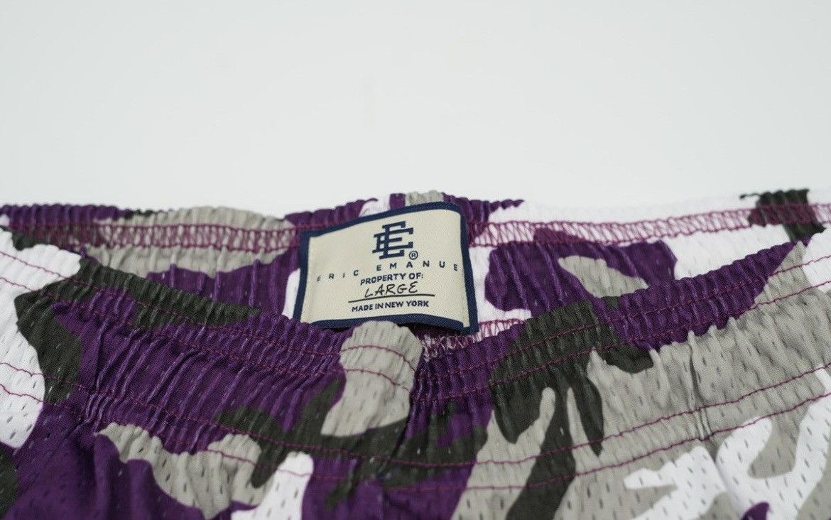 Eric Emanuel Eric Emanuel Purple Camo shorts large Size US 32 / EU 48 - 7 Thumbnail