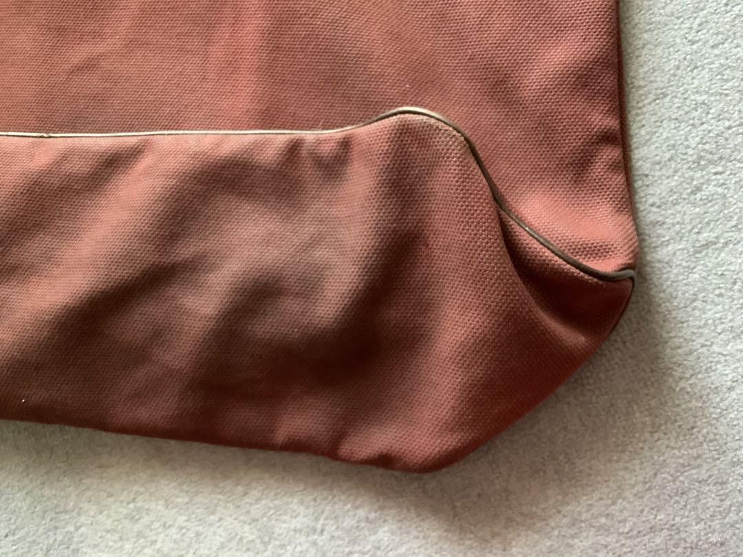 Visvim Oversized Burgundy Tote Bag Size ONE SIZE - 7 Thumbnail