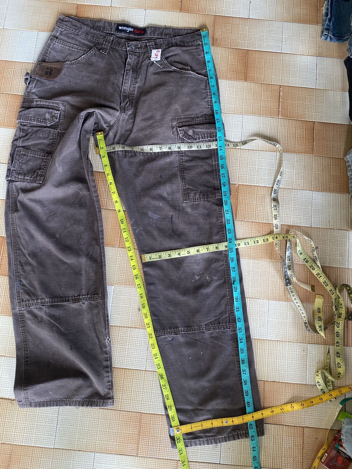 Vintage × Wrangler Vintage wrangle riggs workwear cargo Size US 34 / EU 50 - 10 Thumbnail
