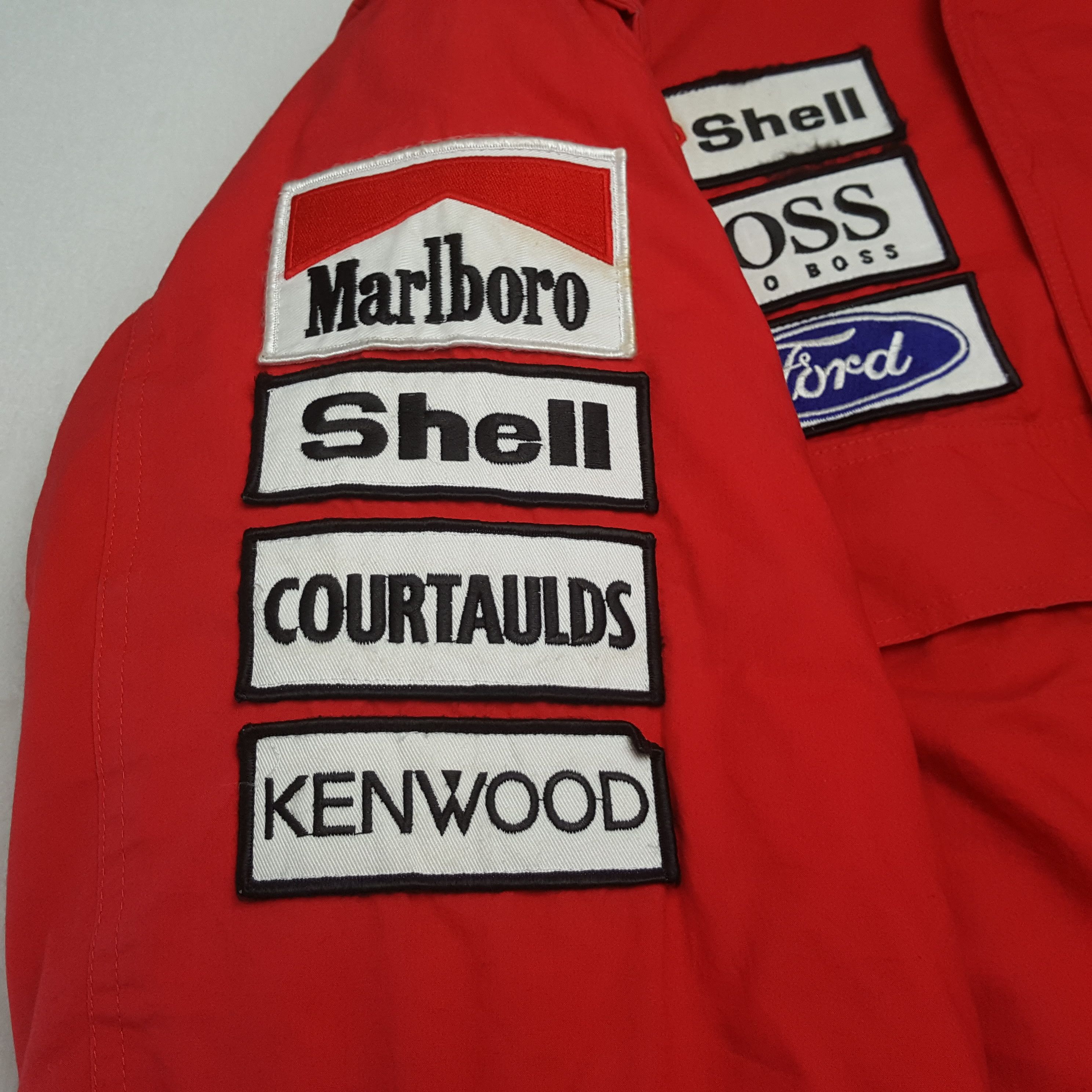 Marlboro Vintage Marlboro Formula One Racing Team Jacket C302N1 Size US L / EU 52-54 / 3 - 10 Thumbnail