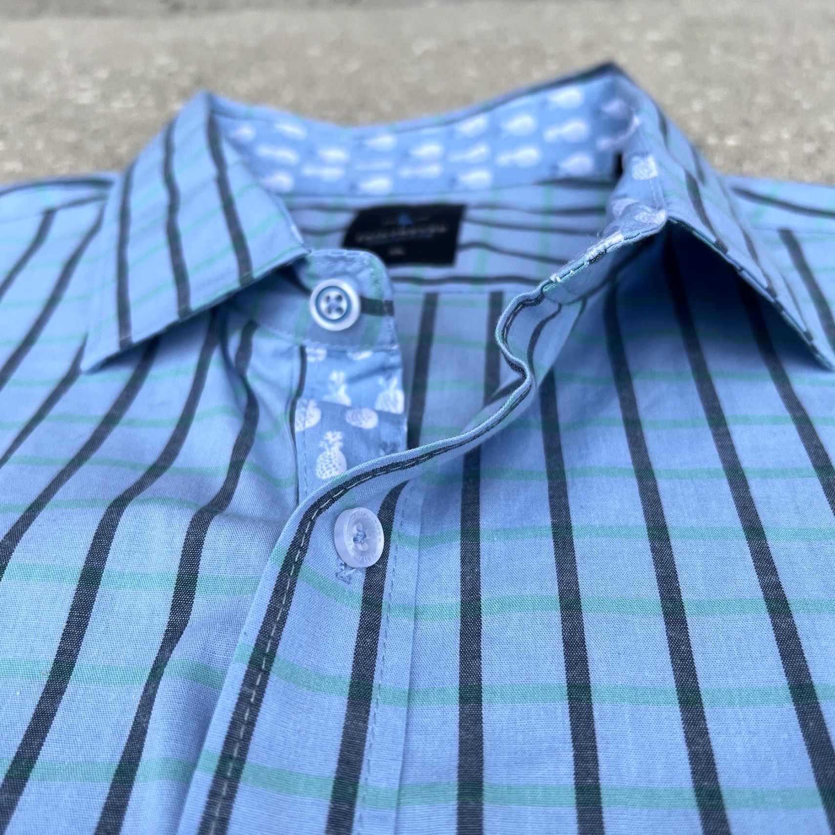 Tailorbyrd VINTAGE TAILORBYRD Cotton Button-Up Shirt XL Men Long Sleeve Plaid Blue Green Casual Size US XL / EU 56 / 4 - 6 Thumbnail