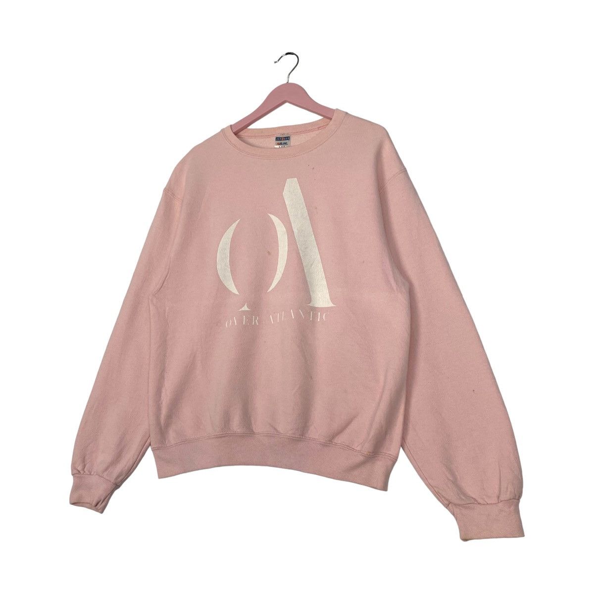 Jerzees Over Atlantic Sweatshirt Crewneck Size M / US 6-8 / IT 42-44 - 3 Thumbnail