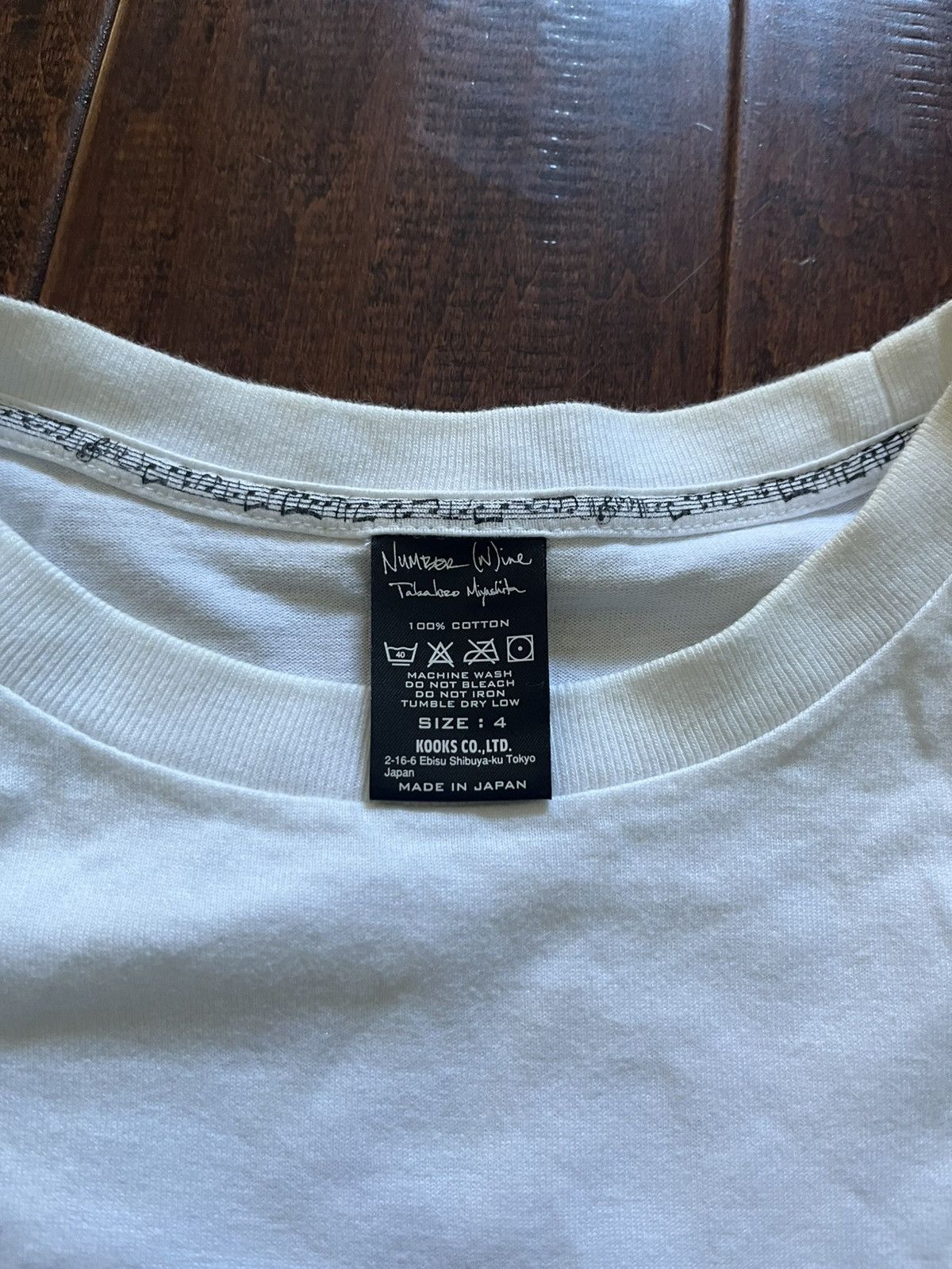 Number (N)ine 10th Anniversary Factory Tee Size US L / EU 52-54 / 3 - 5 Thumbnail