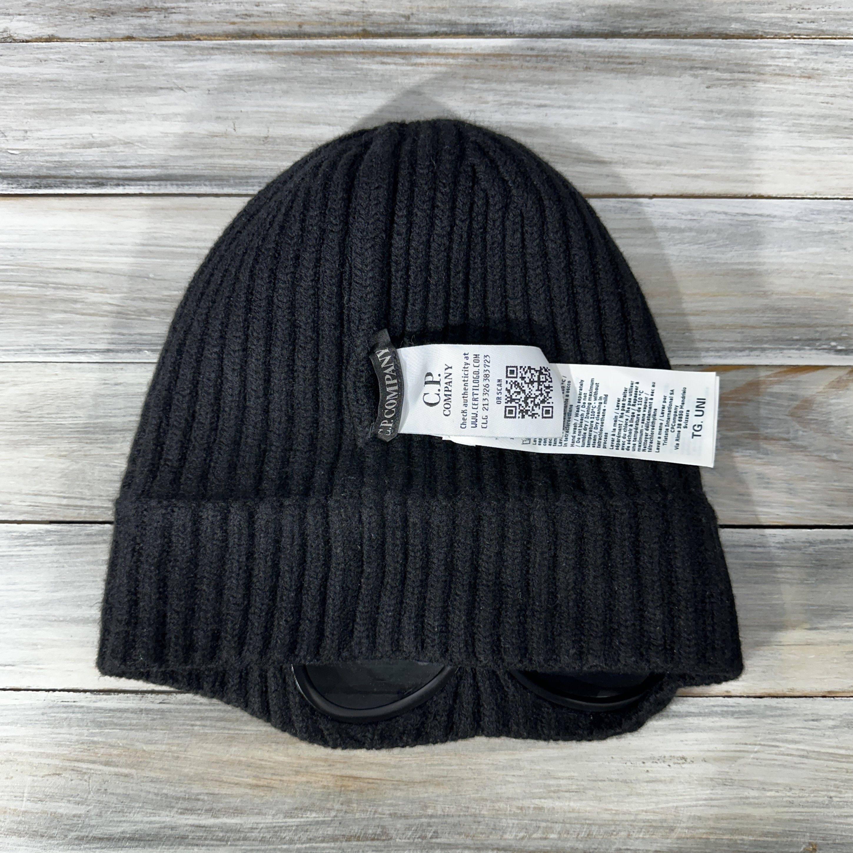 C.P. Company C.P. COMPANY Goggle Lens Wool Knitted BEANIE Hat MadeinItaly Size ONE SIZE - 13 Thumbnail
