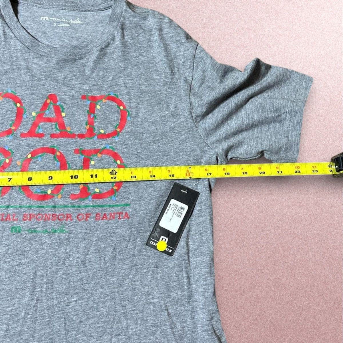 TravisMathew Travis Mathew Dad Bod t-shirt men’s small gray holiday new Size US S / EU 44-46 / 1 - 3 Thumbnail