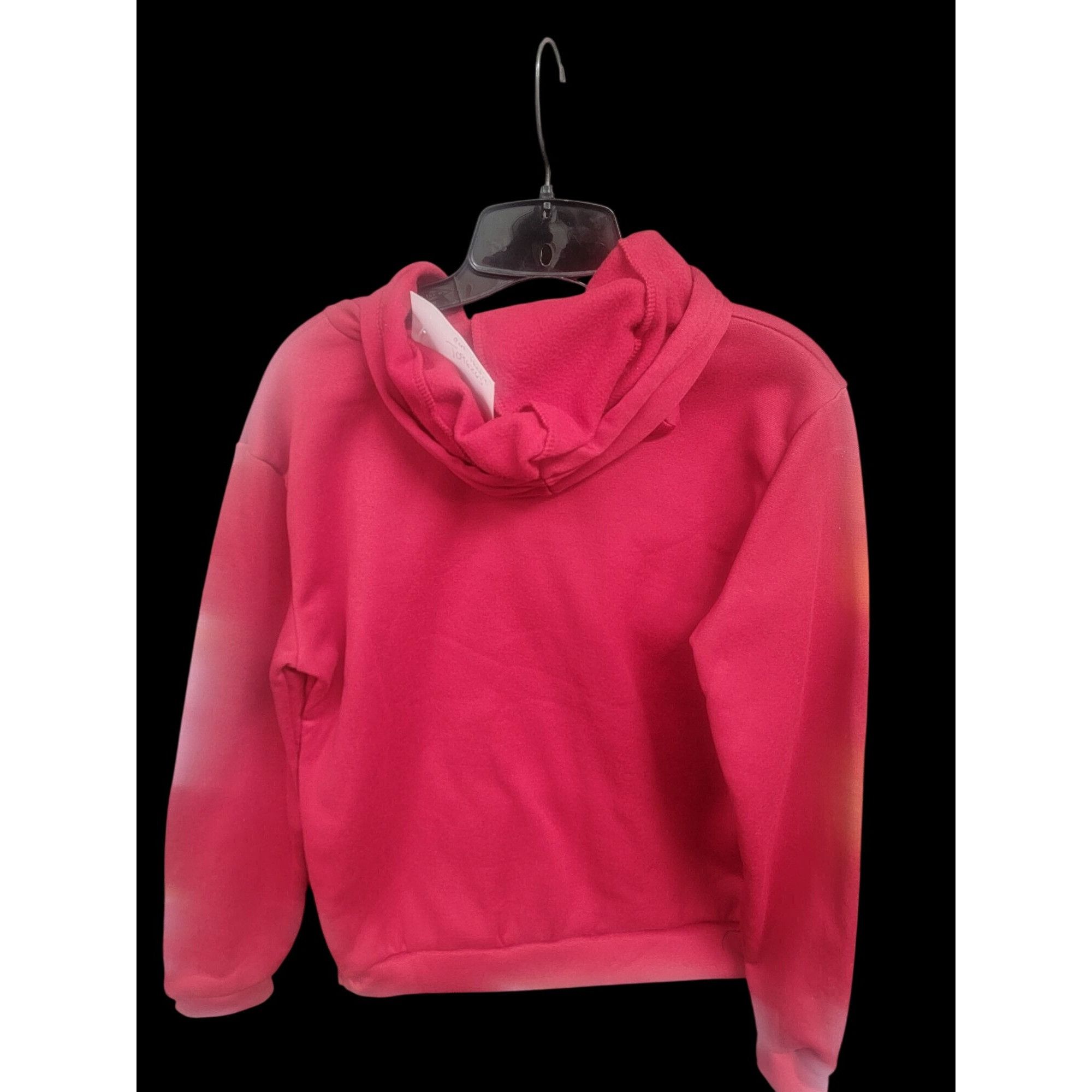 Other Cozy Red Hoodie With Sleeping Cat Print & Front Pocket Size S / US 4 / IT 40 - 2 Thumbnail