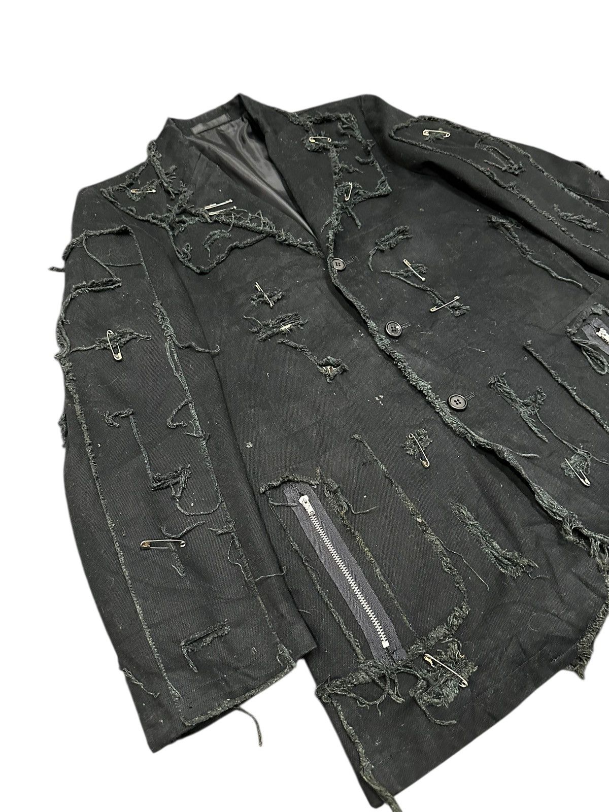 If Six Was Nine × Japanese Brand × Seditionaries Similar To Number (N)ine Bondage Rework Jacket Size US M / EU 48-50 / 2 - 3 Thumbnail