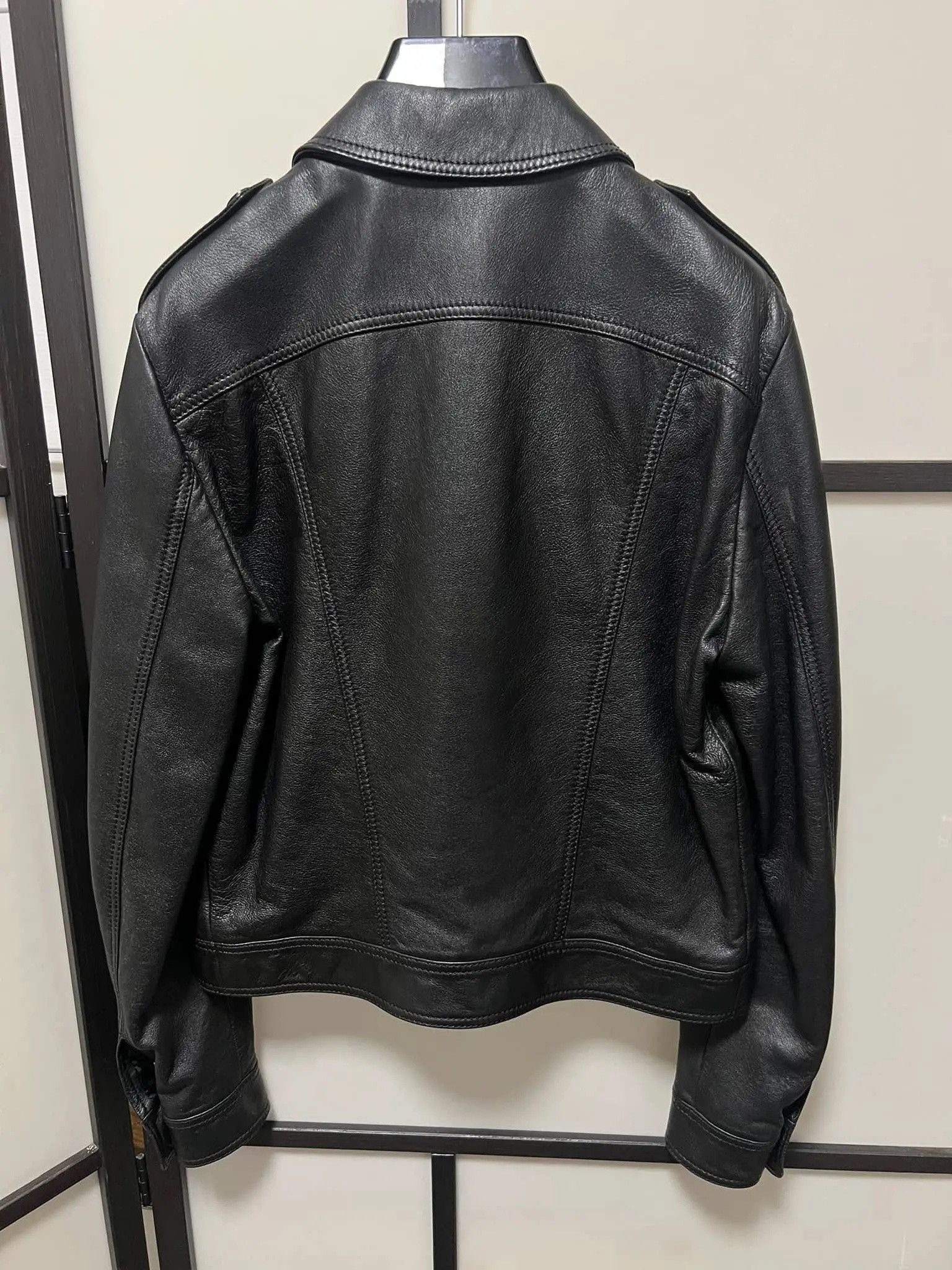 Celine FW20 Unreleased Lambskin Aviator Leather Jacket Sample Size US S / EU 44-46 / 1 - 2 Thumbnail