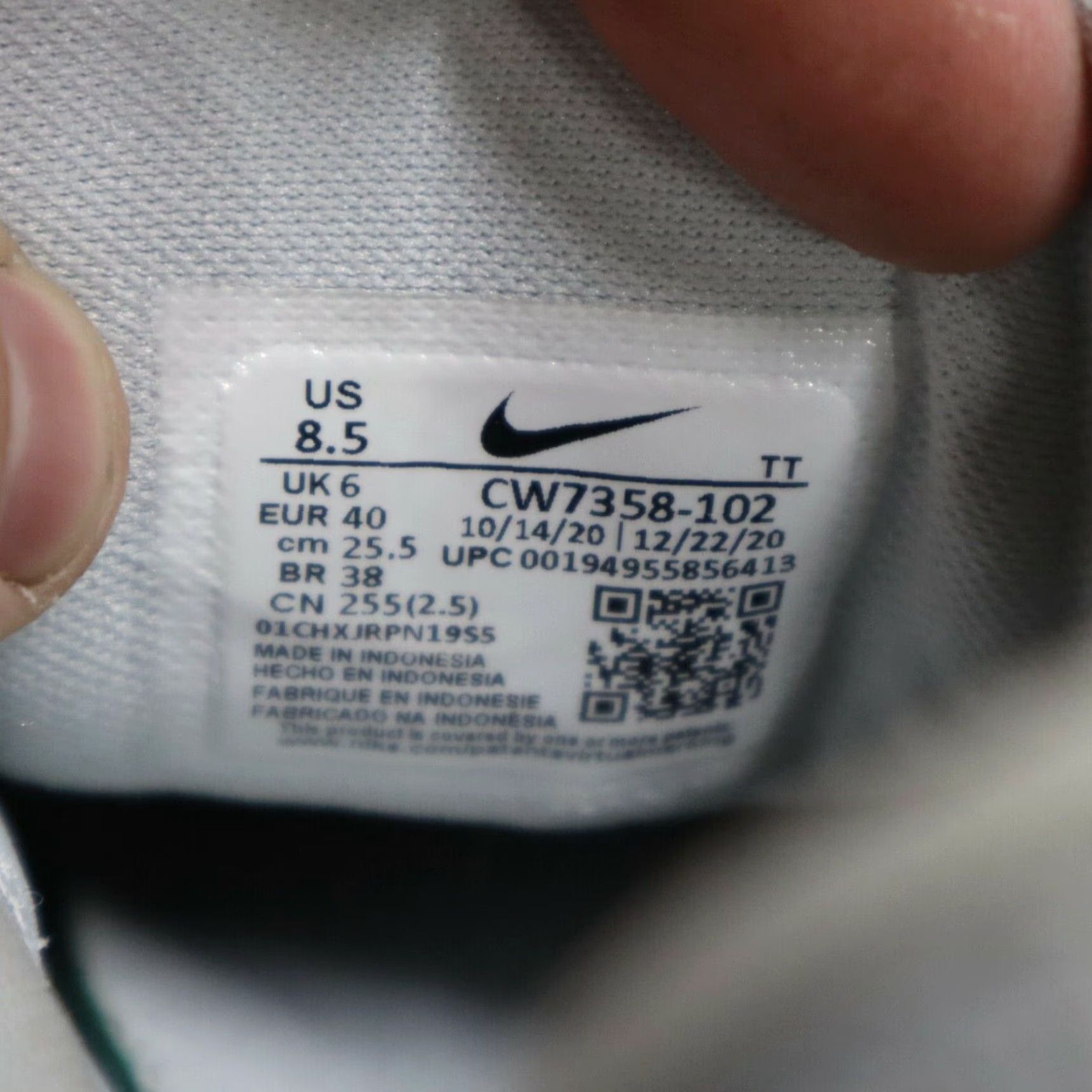 Nike Nike Air Zoom Pegasus 38 White Platinum Oil Grey Women’s Size 8.5 Size US 10 / IT 40 - 7 Thumbnail