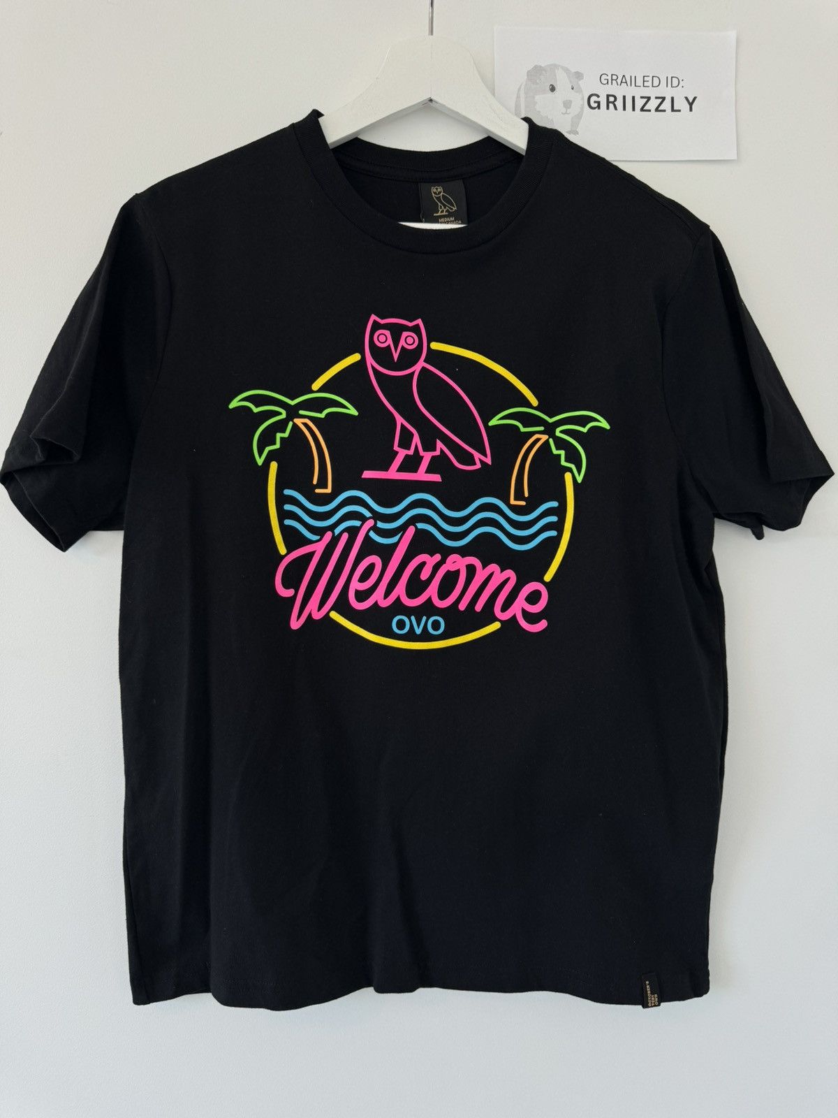 Drake OVO PARADISE TEE- M🦉🌴 Size US M / EU 48-50 / 2 - 1 Thumbnail