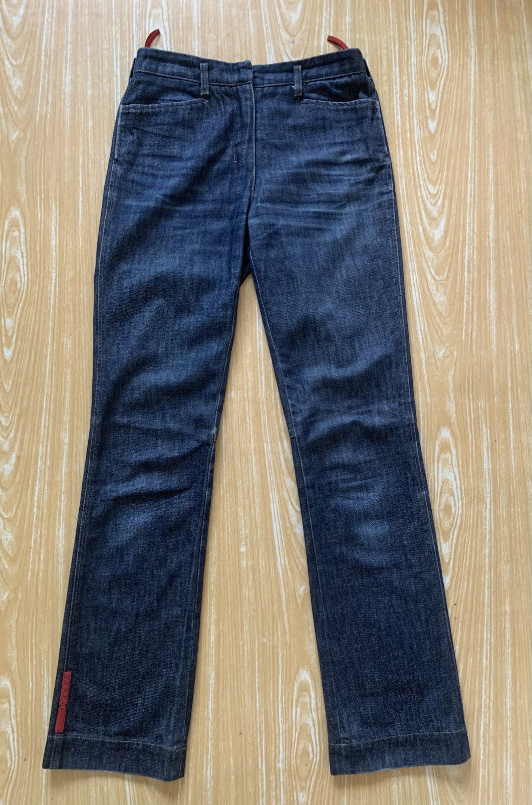 Prada Prada Snap Buttons Blue Jeans (RN 98339-CA 34767) Size 27" / US 4 / IT 40 - 2 Thumbnail