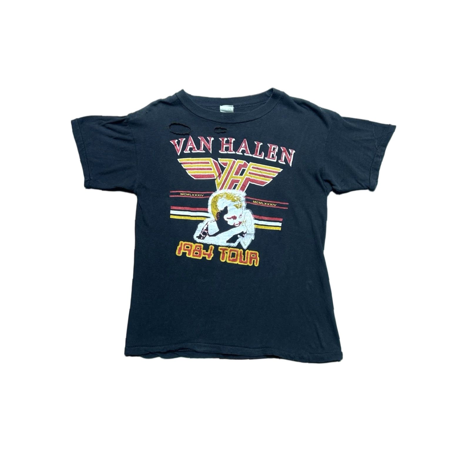 Stussy × Vintage Stussy Brent Rollins Glass Man T shirt Mens M