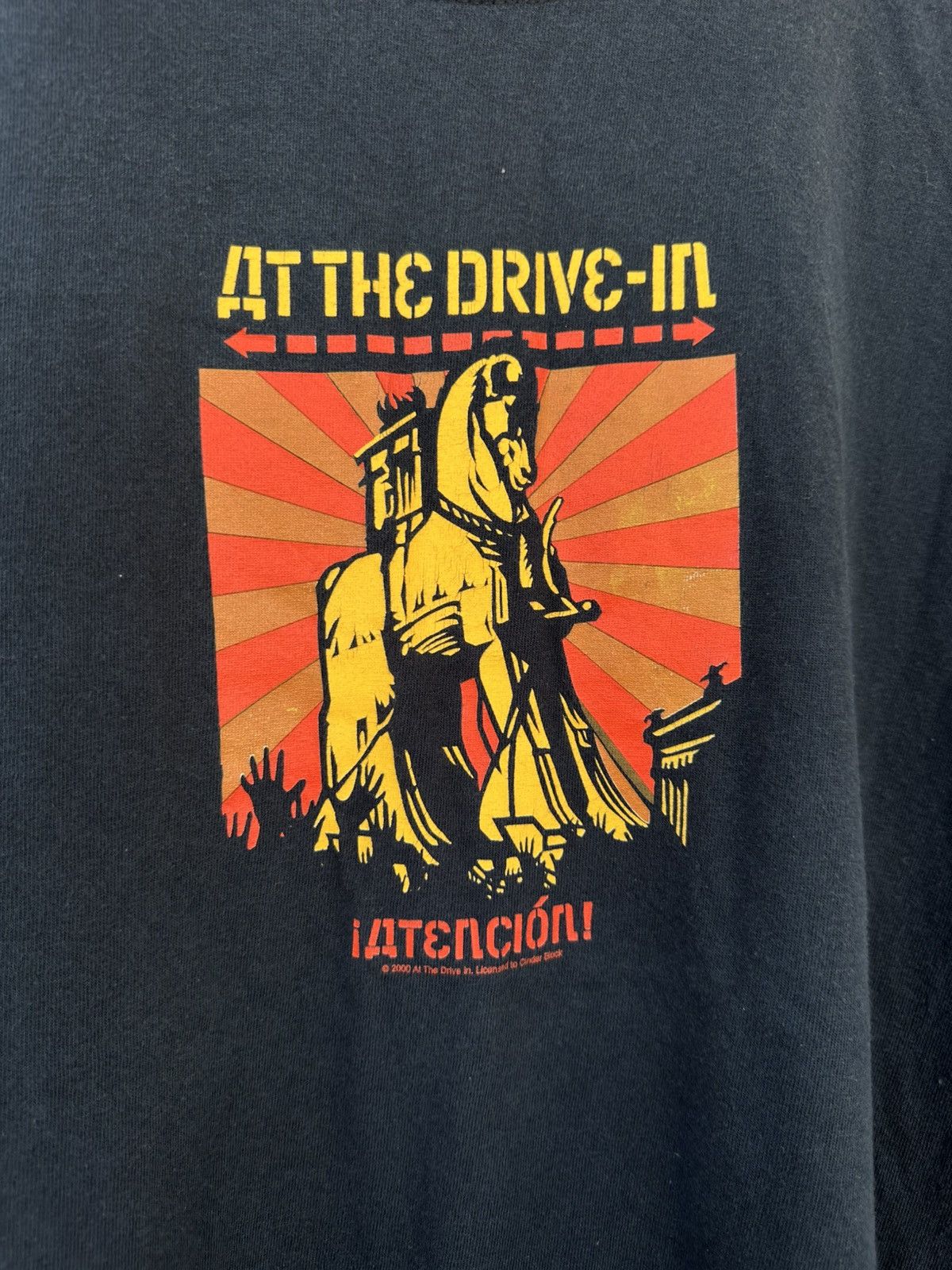Band Tees Vintage 2000 At The Drive In Tour Band Tee Size US L / EU 52-54 / 3 - 2 Thumbnail