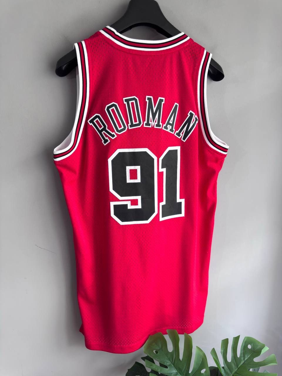 Adidas Adidas Chicago Bulls NBA Basketball Jersey #91 RODMAN, M Size US M / EU 48-50 / 2 - 12 Thumbnail