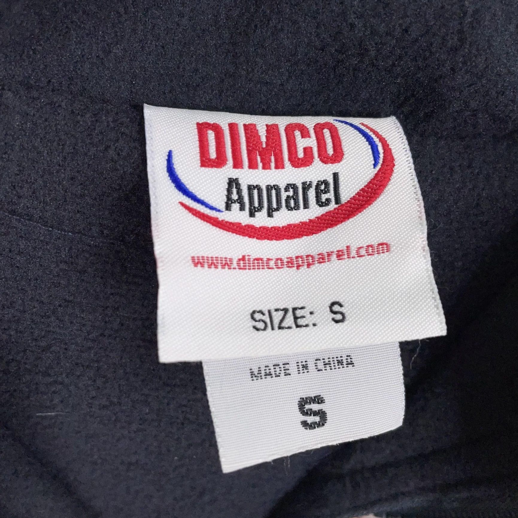 Vintage Mackinac Island Michigan Jacket Mens Small Navy Hooded Windbreaker Rain Coat Zip Lined Water Resistant Dimco Apparel Navy Striped Front Zipper Pockets Size US S / EU 44-46 / 1 - 4 Thumbnail