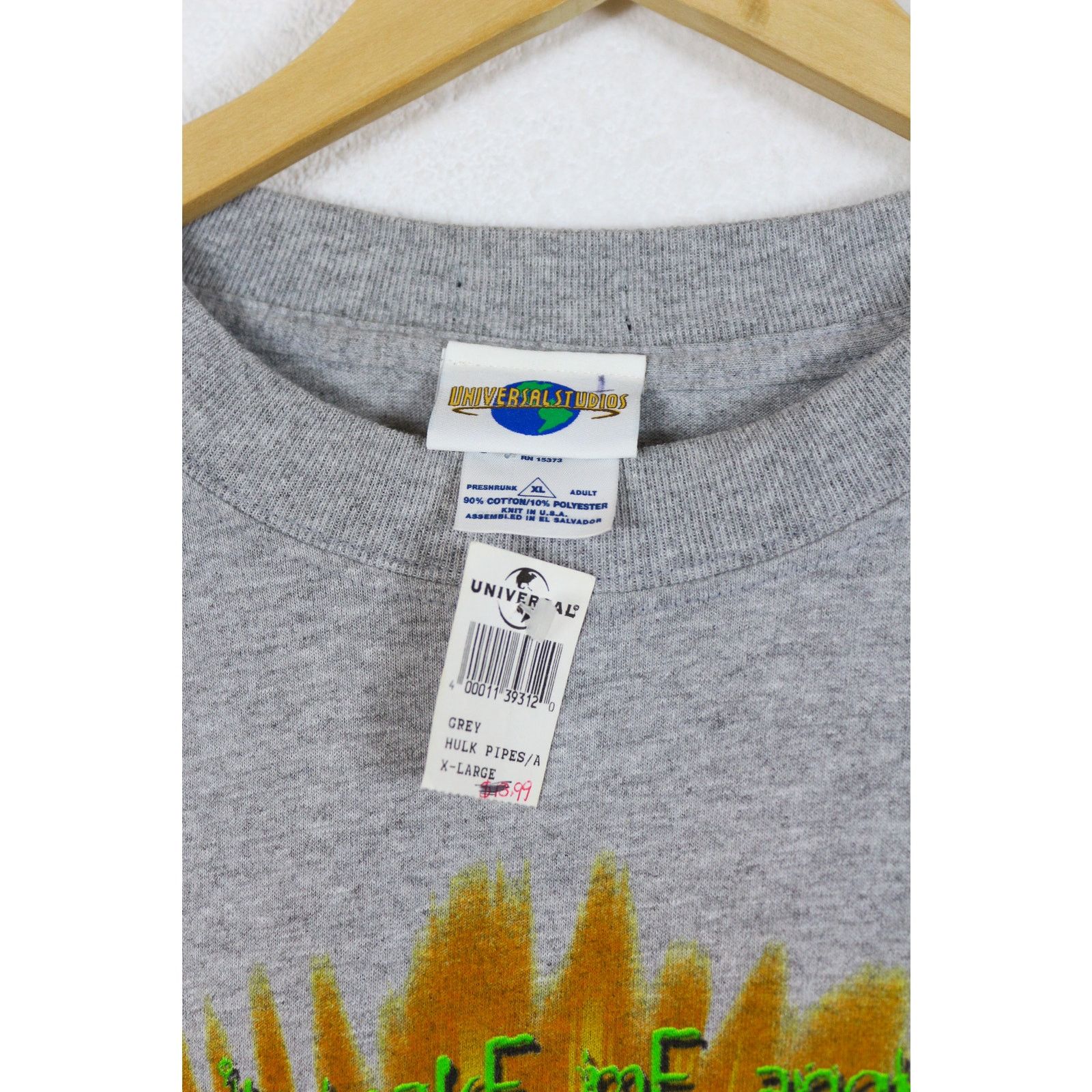 Marvel Comics Vintage Hulk Marvel Comics Universal Studios T-shirt 90s Size US XL / EU 56 / 4 - 3 Thumbnail