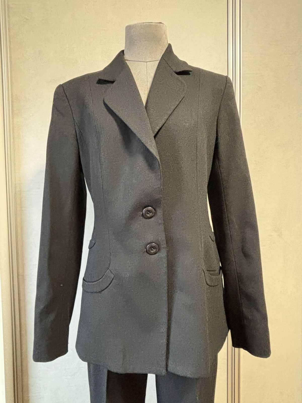 Dior CHRISTIAN DIOR Suit Bar jacket and pants Size S / US 4 / IT 40 - 2 Thumbnail