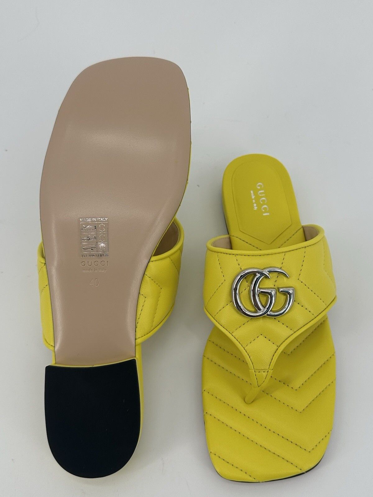 Gucci New Gucci Marmont Sandals Size-IT-40 / US-10 Size US 10 / IT 40 - 8 Thumbnail