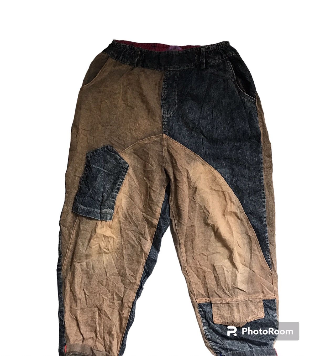 Japanese Brand EIGHT GIRL FLAT MULTI COLORS CARGO PANTS PARACHUTE Size US 30 / EU 46 - 5 Thumbnail