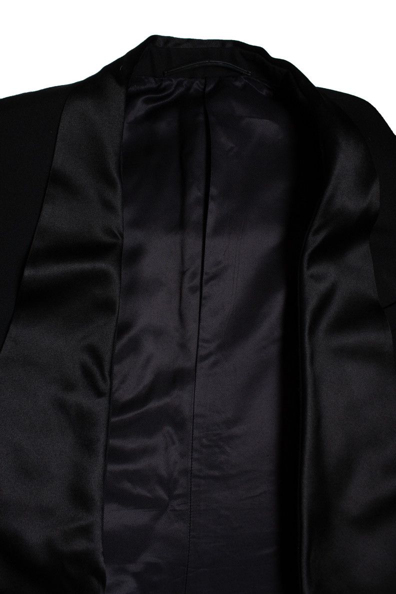 Givenchy Givenchy, Scarf lapel blazer in black Size 52R - 6 Thumbnail