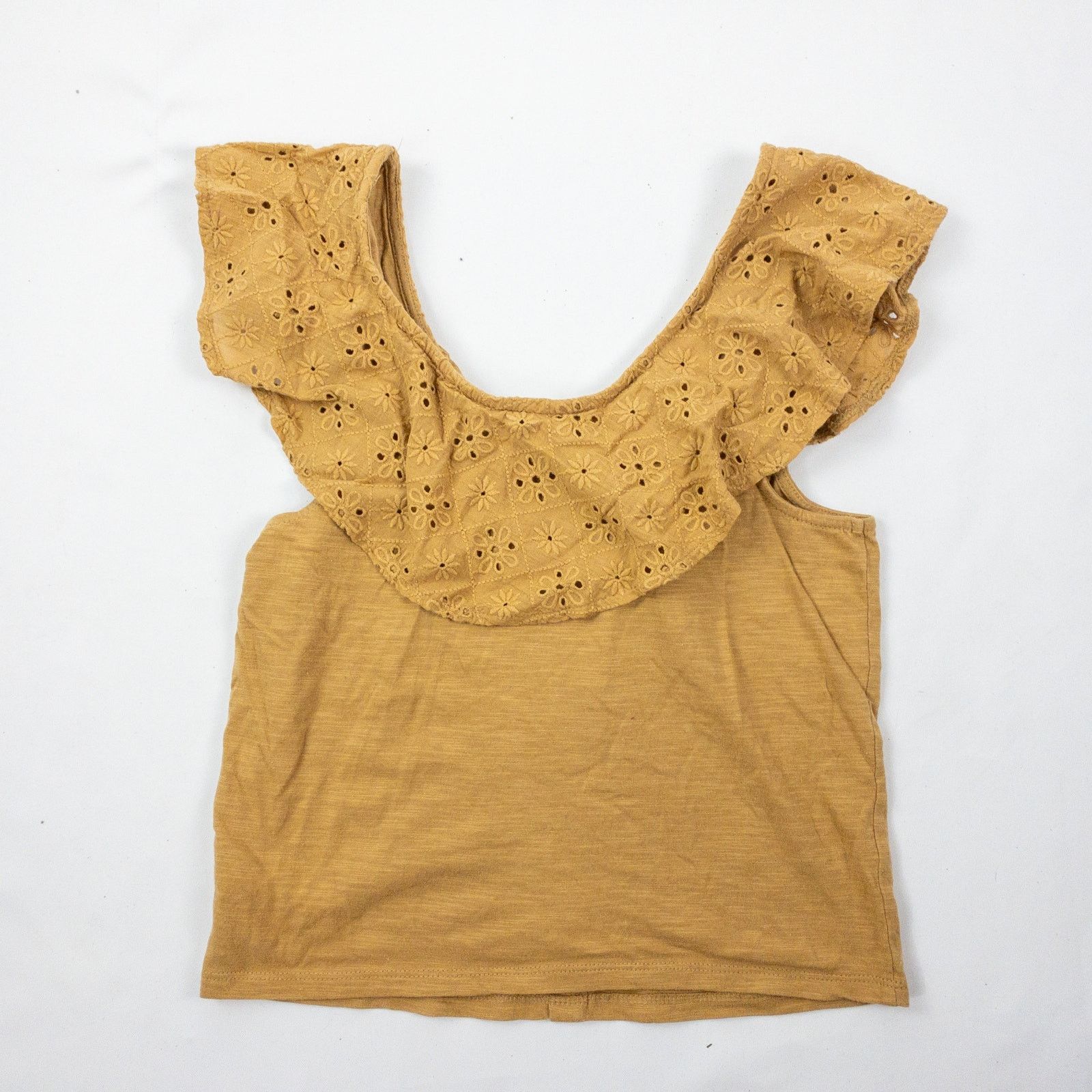 American Eagle Outfitters American Eagle Brown Floral Tank Top Blouse Womens Small Size S / US 4 / IT 40 - 6 Thumbnail