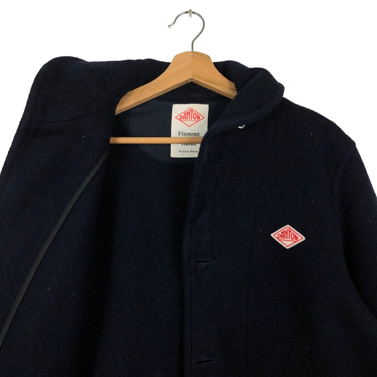 Danton 🔥90’s Vintage Wool Jacket Danton Vetements de Travail Size US M / EU 48-50 / 2 - 7 Thumbnail