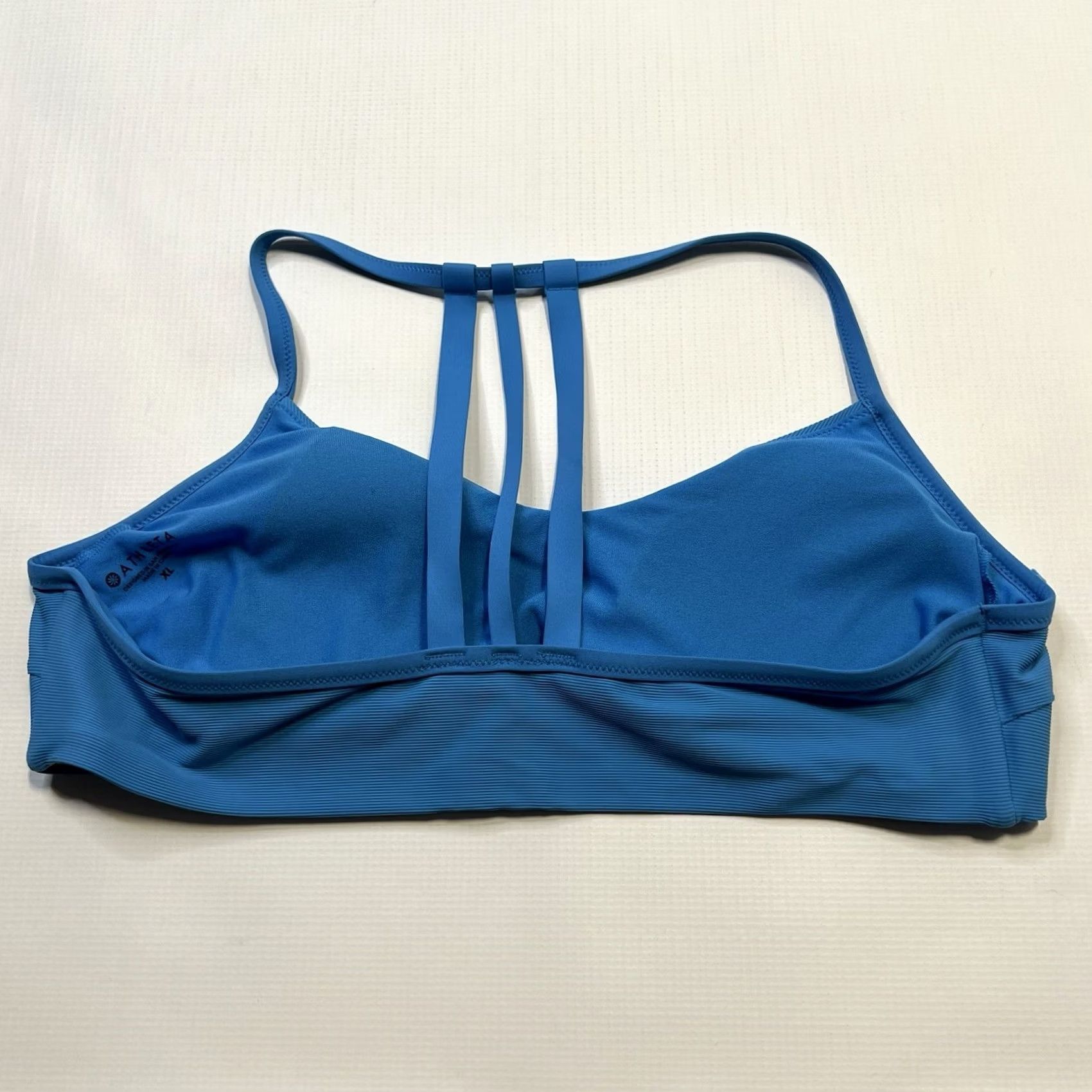 Athleta Athleta Blue Bikini Top T Back Women’s XL A-C Removable Padding Size XL / US 12-14 / IT 48-50 - 7 Thumbnail