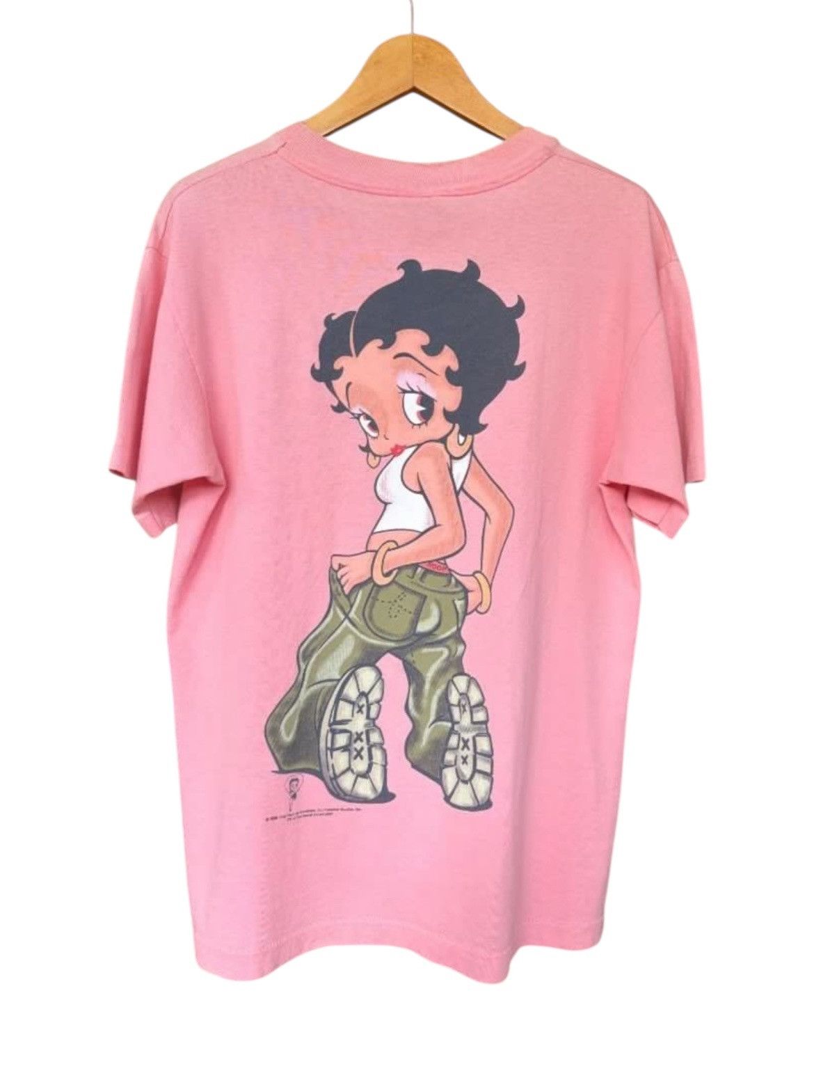 Vintage Vintage 90’s Betty Boop T-shirt Size US M / EU 48-50 / 2 - 3 Thumbnail