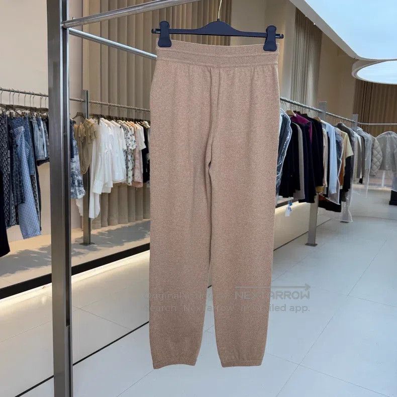 Loro Piana Loro Piana Camel Cashmere Silk Cuffed Pants Size 25" / US 0 / IT 36 - 2 Thumbnail