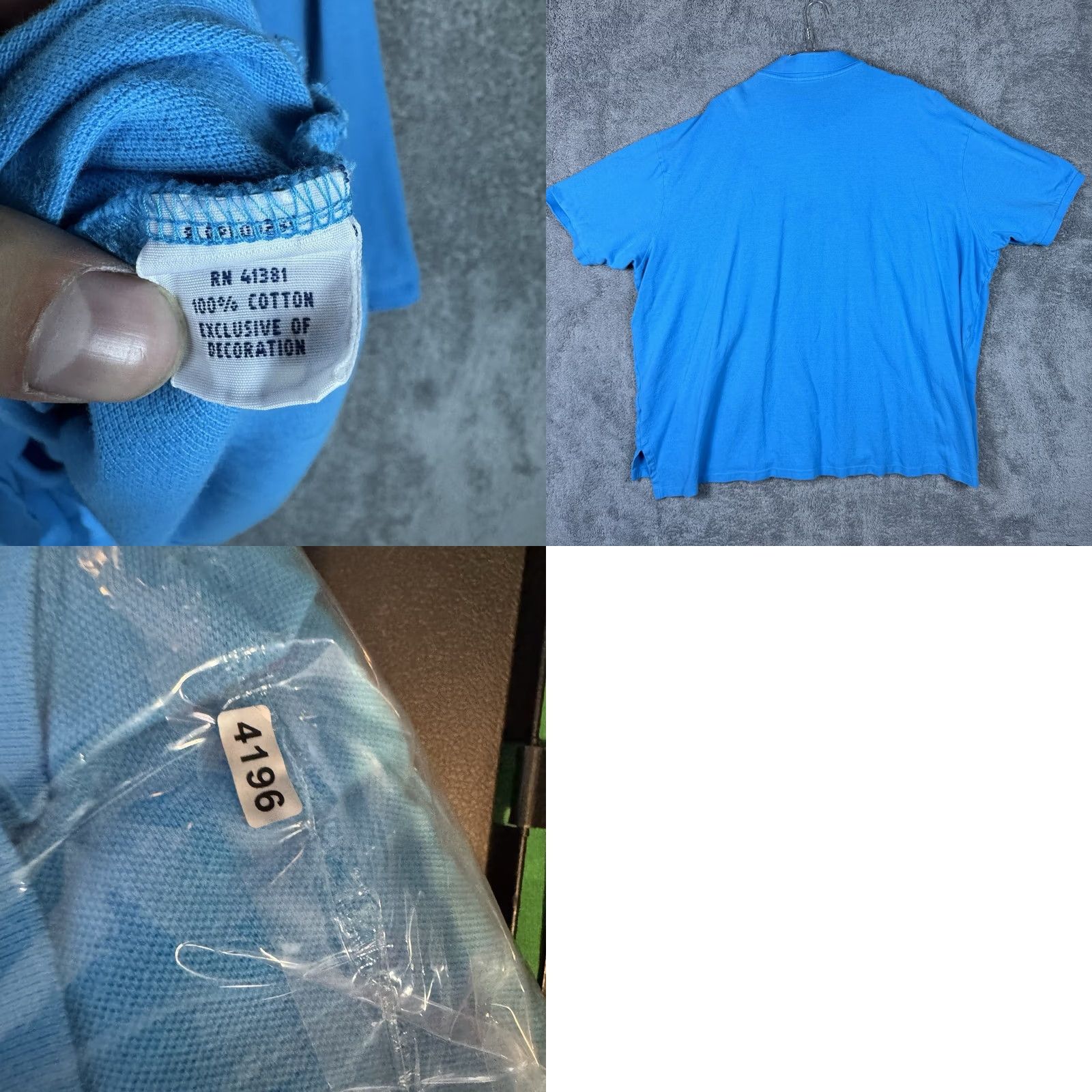Polo Ralph Lauren Polo Ralph Lauren Shirt Mens 4XLT Big Blue Knit Preppy Casual Cotton Stretch - City Classic Size US XXL / EU 58 / 5 - 8 Thumbnail